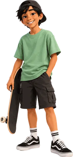 Kai, personagem do Gentle English Method