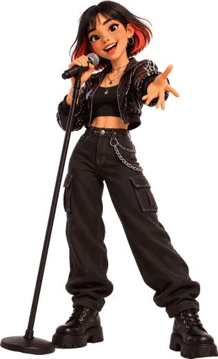 Mia, personagem do Gentle English Method